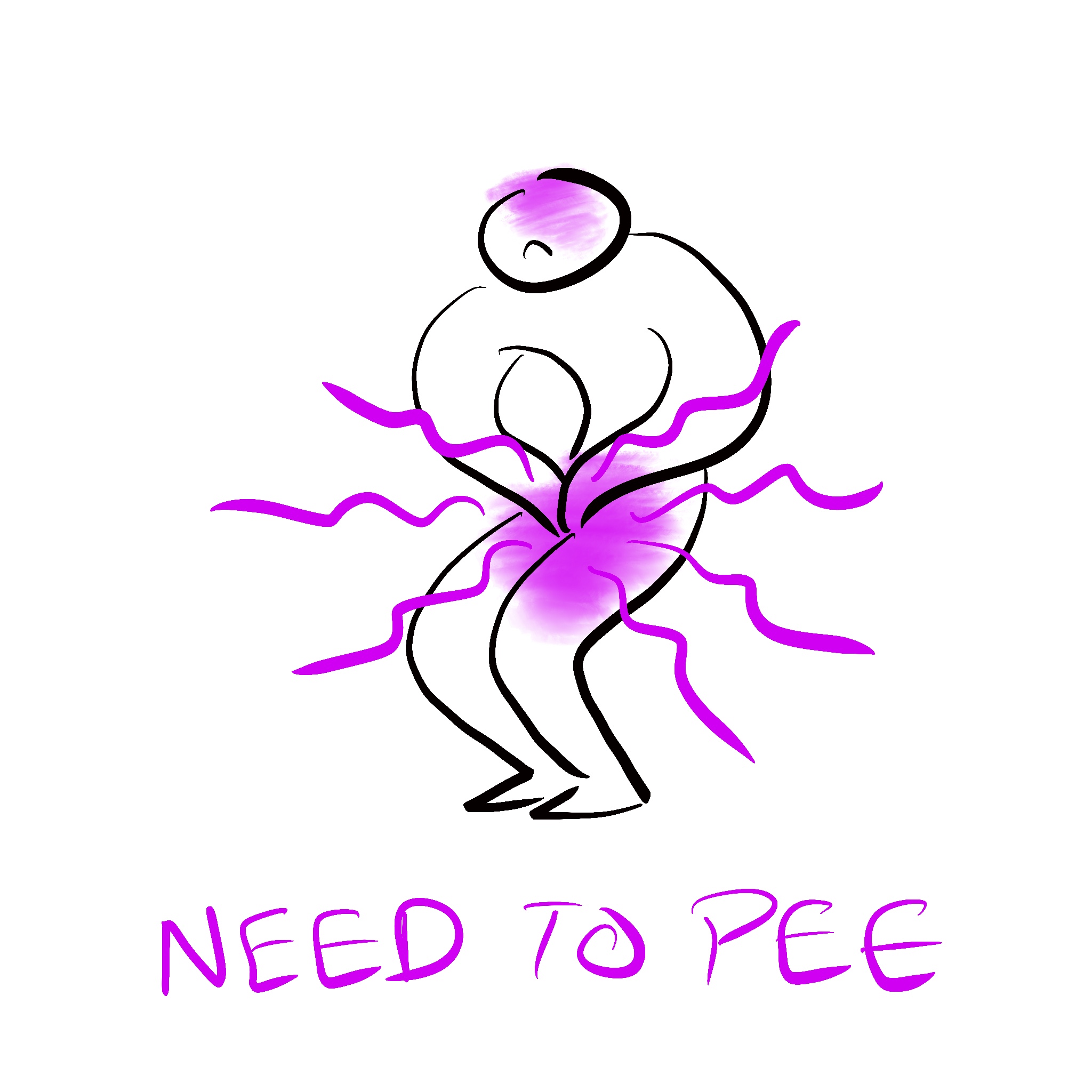 Need to pee signal